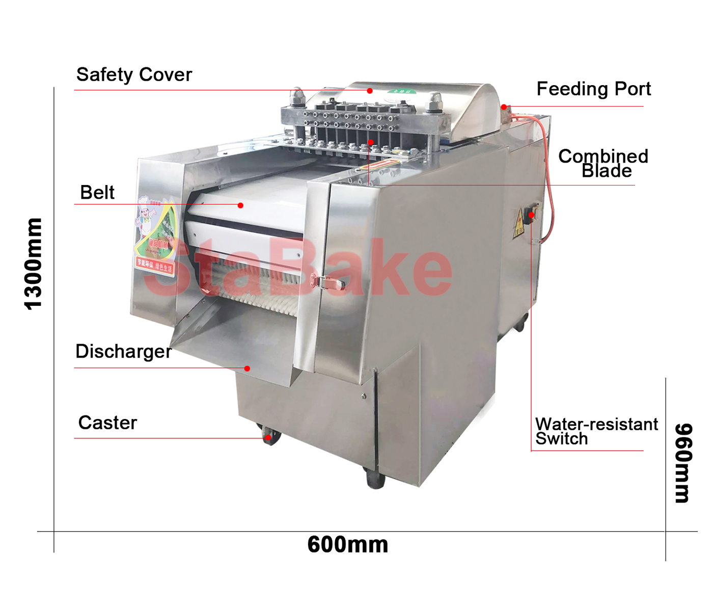 Chicken Fish Meat Block Cube Cutting Machine Buy chicken cutting