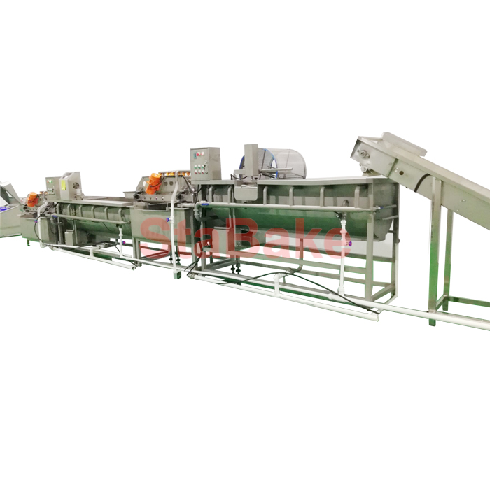 Fruit And Vegetable Cleaning Processing Line Fresh Vegetable Salad Processing Line