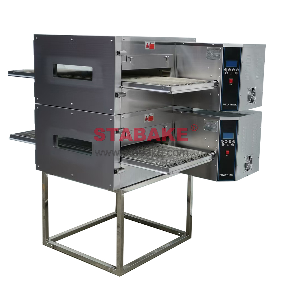 Hot Air Circulating Conveyor Pizza Baking Oven