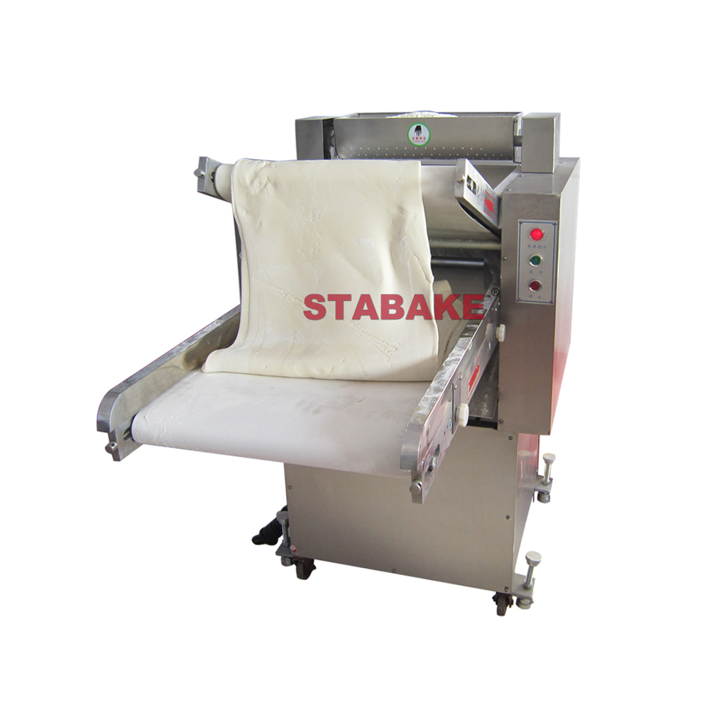 Automatic Dough Processing Dough Rolling Machine Dough Sheeter Machine with Flour Bunker