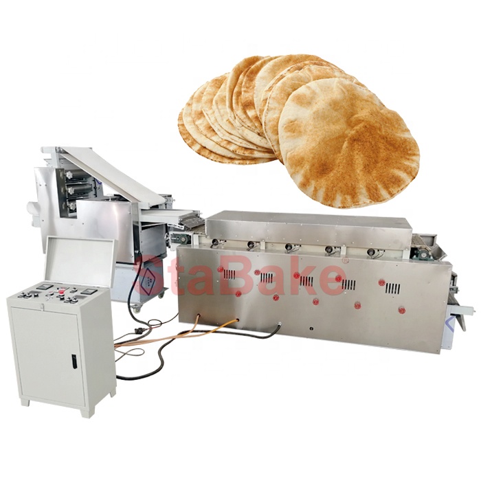 Factory directly Flat bread moulder machine for Pita Arabic Bread Shawarma Making Equipment for roti chapati maker 
